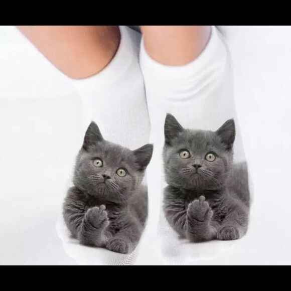 MEOW YOU! Kitten Socks - 5 pairs - Picture 6 of 6